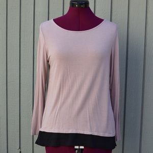 Haani Dusty Pink/Mauve Long Sleeve Top